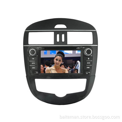 Autoradio DVD GPS with Digital TV USB SD fit Nissan New Tiid